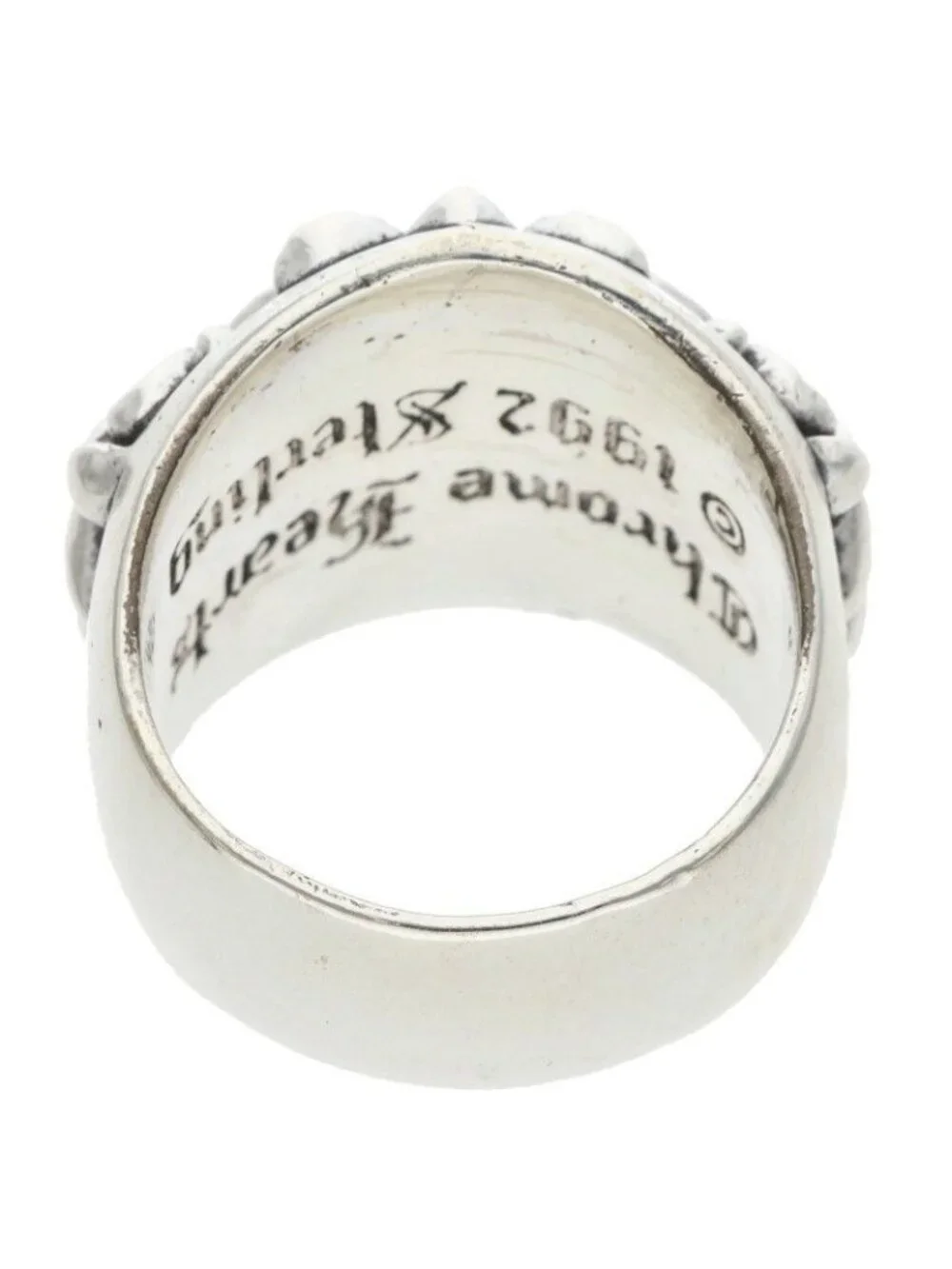 Chrome Hearts Keeper Silver Ring